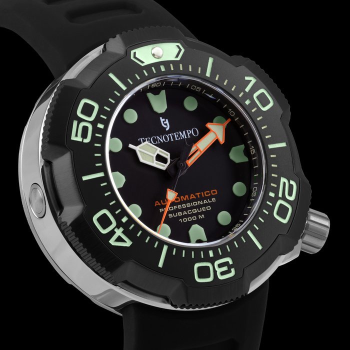 Tecnotempo® - Automatic Diver's 1000M  - Limited Edition - TT.1000.B2 - Herre - 2011-nå