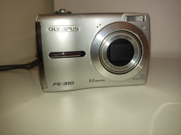 Olympus Fe-310 zilver Digitalkamera