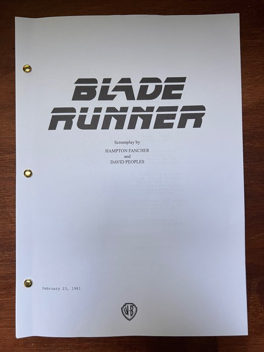 Blade Runner (1982) - Harrison Ford, Rutger Hauer, Sean Young, Daryl Hannah - Warner Bros.