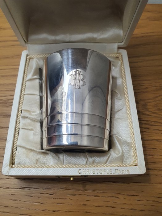 Christofle - Christening cup (1) - Silver-plated