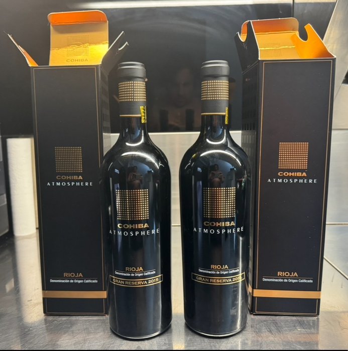 2015 Marqués de Tomares, Cohiba Atmosphere - Rioja Gran Reserva - 2 Botellas (0,75 L)