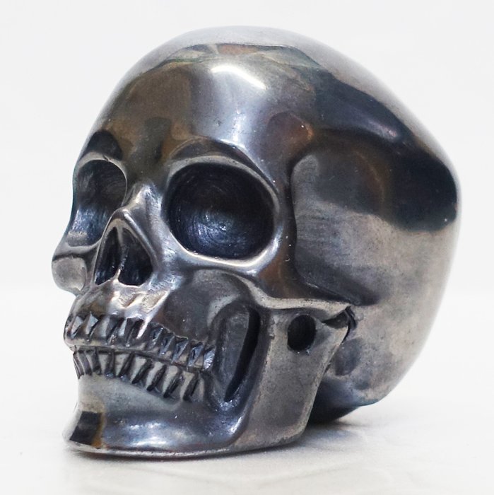 Gesneden schedel Tera-Hertz - - Hoogte: 55 mm - Breedte: 41 mm- 76 g - (1)