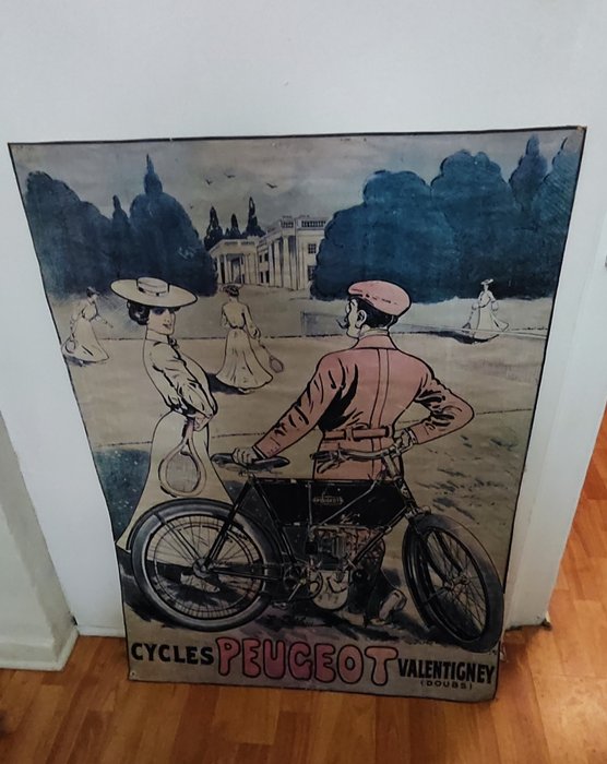 Ernest THELEM, Ernest Barthélemy - Cycle Peugeot Valentigney (doubs) circa 1900 - 1900-tallet