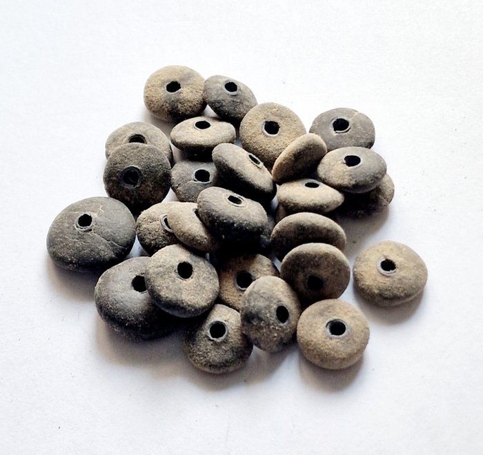 Tibetaans of Nepalees Geneeskrachtige kruiden Kraal talismannen - 16 mm  (Zonder Minimumprijs)