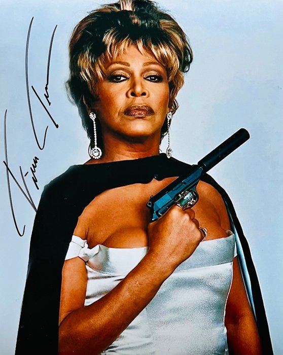 James Bond 007: GoldenEye - Tina Turner, title song performer - signed, with COA