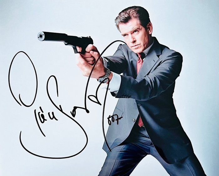 James Bond, James Bond 007: Die Another Day - Pierce Brosnan (007), signed with COA
