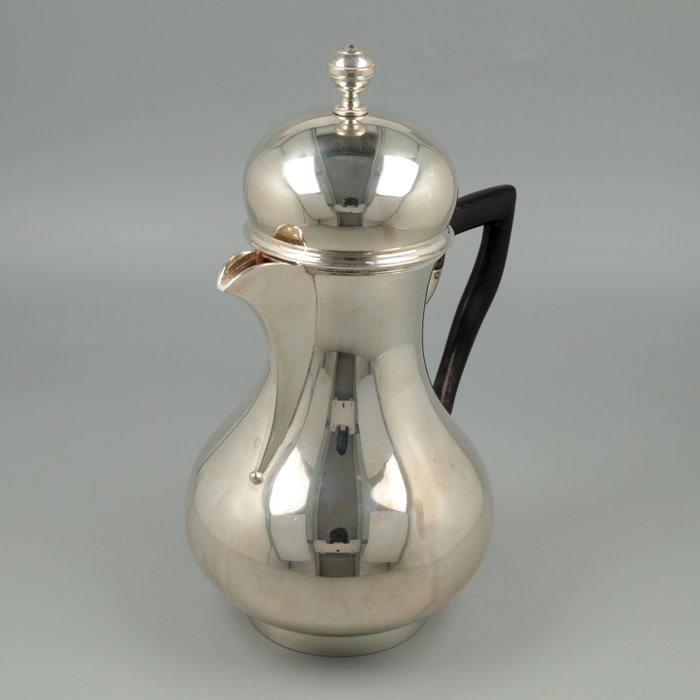 Jacob H. Stellingwerff 1820 (Amsterdam), model Bonton - Kávéskanna (1) - .934 ezüst