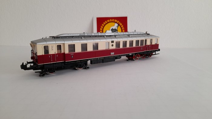 Trix Express H0 - 53 2269 00 - 模型火車軌道車 (1) - VT 858 - DR (DRB)