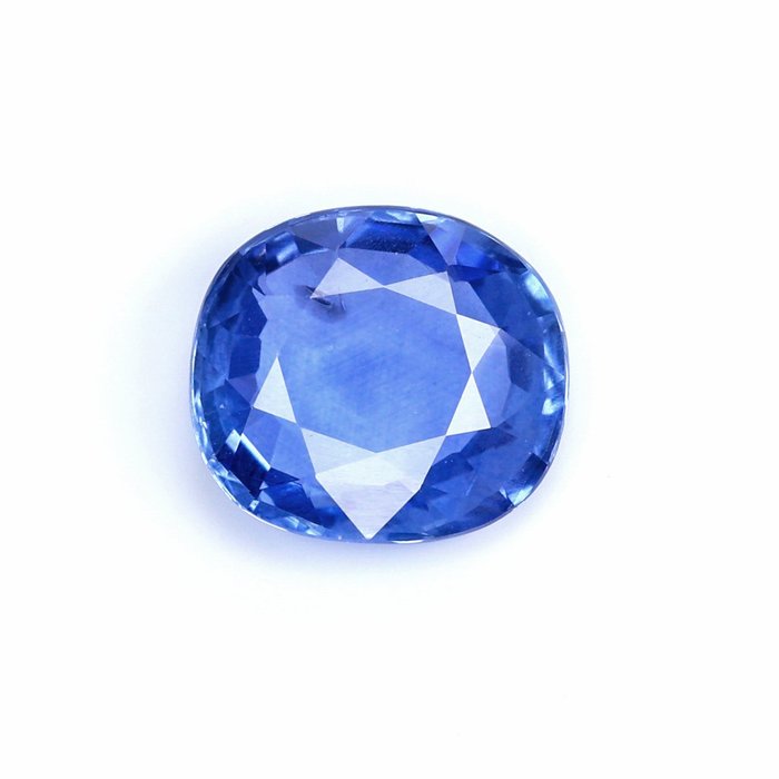 1 pcs Blau Saphir - 2.25 ct