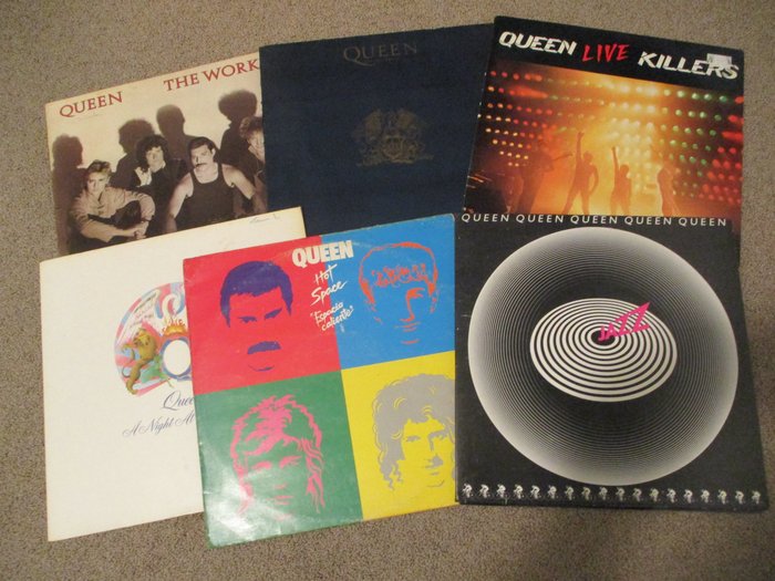 Queen - LP Collection - Diverse Titel - LP-Alben (mehrere Objekte) - 1979