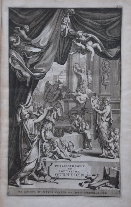 T. Stanly & B. Kenneth / S. Bor (vert.) - Historische Beschrijving der Grieksche en Oostersche Wijsgeeren - 1702