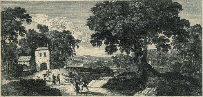 Vermoedelijk Adam Pérelle (1640–1695) - Landschap