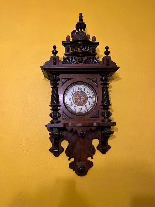 Reloj de pared - Madera - 1900-1910