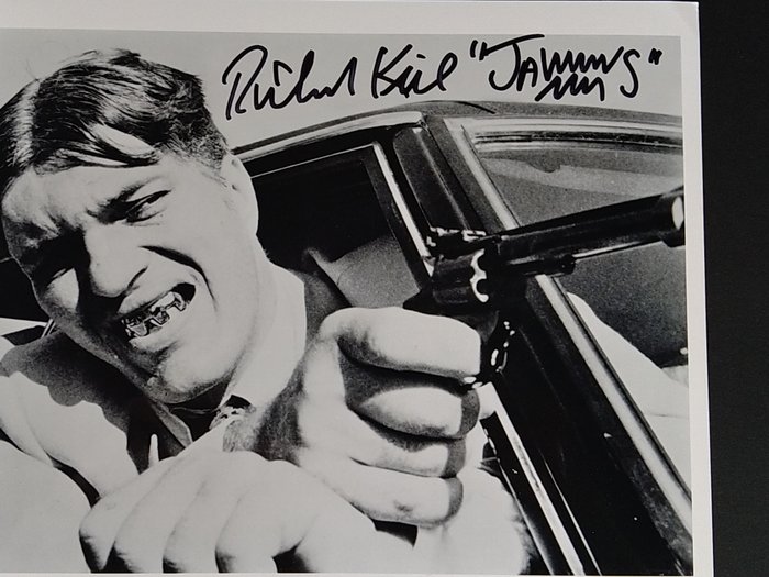 James Bond 007: The Spy Who Loved Me - Richard Kiel (+) as "Jaws" - Autograph, Photo with COA
