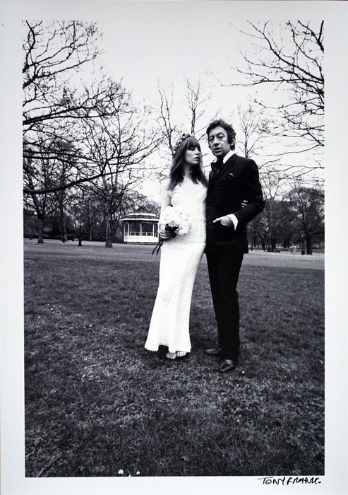 Tony Frank - Jane Birkin et Serge Gainsbourg Londres 1970