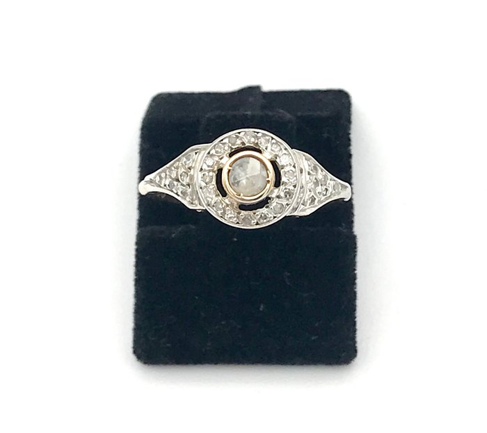 Ring Roségold Diamant  (Natürlich) 