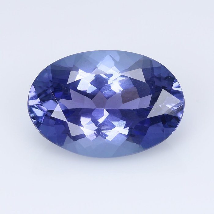 1 pcs [濃鬱的藍紫色] 坦桑石 - 5.07 ct