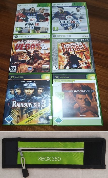 Microsoft - Jogos Xbox/Xbox 360 + Merchandise - Videogioco (7) - Senza scatola originale