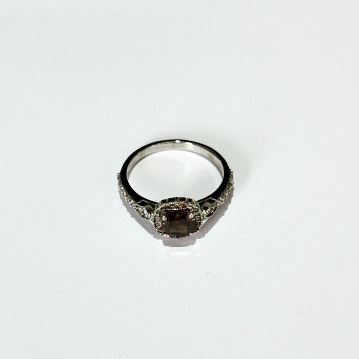 No Reserve Price - Engagement ring White gold Diamond - Diamond 