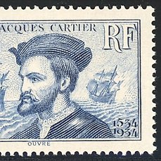 Frankrijk 1934 – Jacques Cartier – De complete serie – Fraicheur Postale – Waardering: €310 – Yvert 296/97**