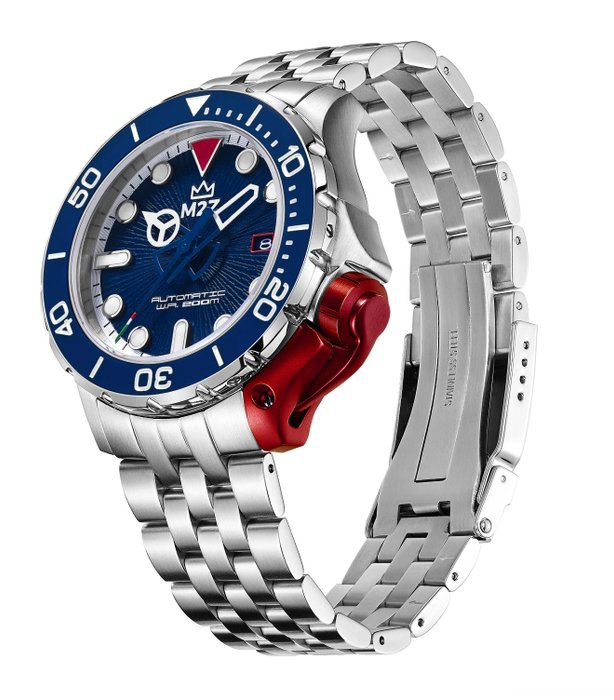 M2Z - Ohne Mindestpreis - Herren - Diver 200 Armband Blau 200-007X „KEIN MINDESTPREIS“