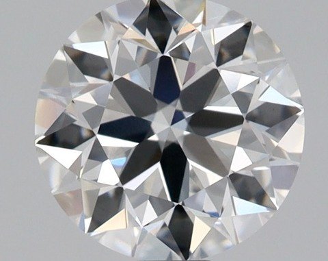 鑽石 - 1.00 ct - 圓形, 明亮型 - D (無色) - VVS2