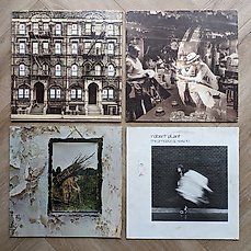 Led Zeppelin – 4 Albums incl. Led Zeppelin IV, Physical Graffiti, In Through The Out Door – Enkele vinylplaat – 1971
