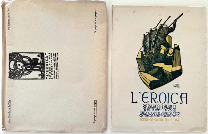 Ettore Cozzani - 1 issues of "L'Eroica" n. 113-114 anno 1928 - 1928