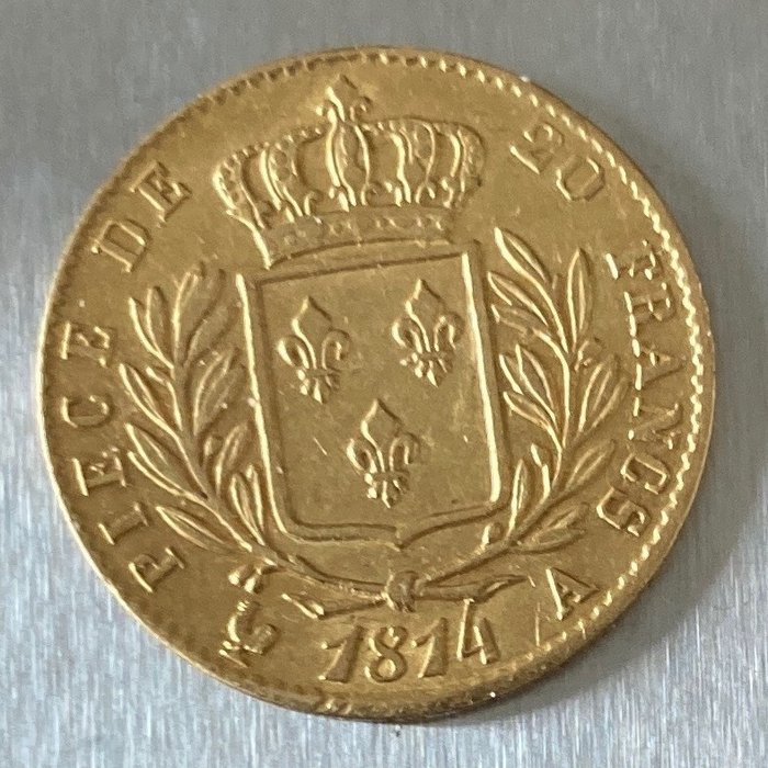 20 Francs  1814-A, Paris