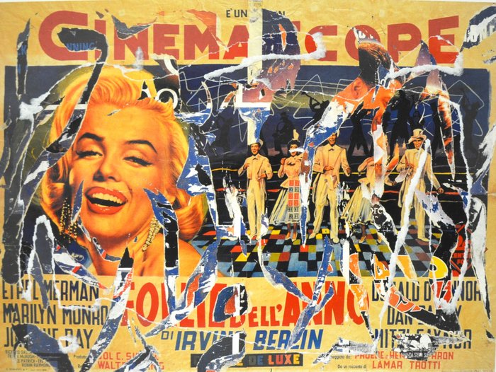 Mimmo Rotella (1918-2006) - Cinemascope