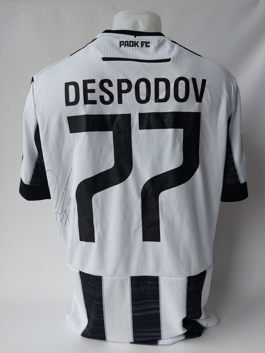 PAOK Thessaloniki - 欧洲足联会议联赛 - Kiril Despodov - 足球衫