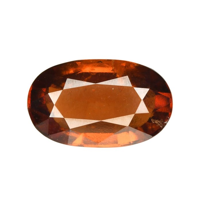 1 pcs (深黃橙色) 石榴石 - 4.69 ct