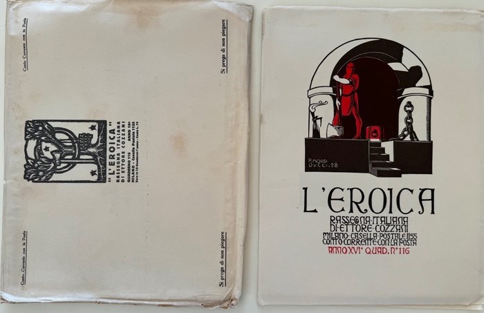 Ettore Cozzani - 1 issues of "L'Eroica" n. 116 anno 1928 - 1928
