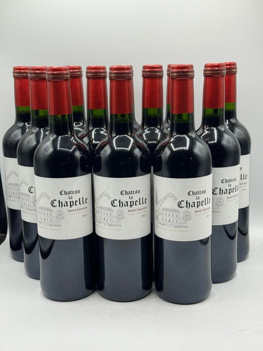 2021 Chateau La Chapelle Saint-Emilion - Bordeaux, Saint-Emilion - 12 Bottles (0.75L)