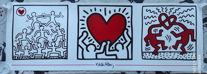 Keith Haring - lem art group - Estate of Keith Hering - 1980-talet