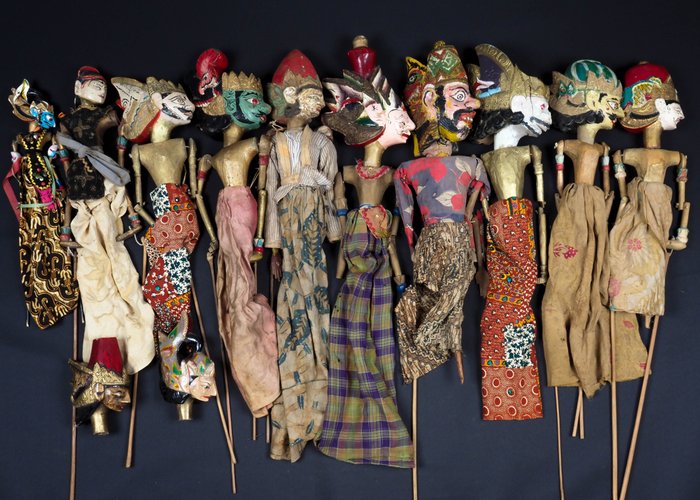 劇院娃娃 (10) - 哇揚皮影偶戲 - 爪哇 - 印度尼西亞