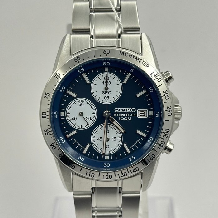 Seiko - 沒有保留價 - 男士 - 計時碼表藍色錶盤 - Jdm - 7T92-0DW0