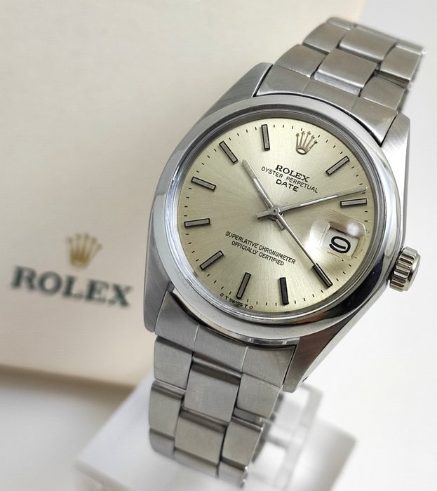 Rolex - Oyster Perpetual Date - Ref. 1500 - Miehet - 1970-1979
