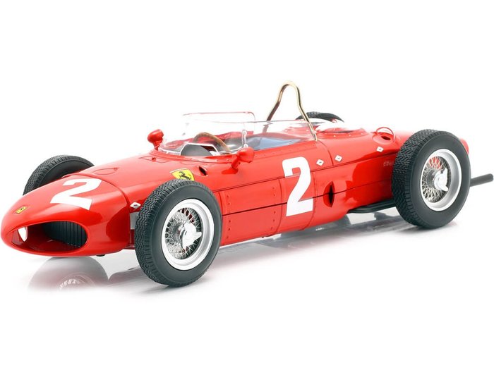 CMR Classic Model Replicars 1:18 - 1 - 模型赛车 - Ferrari Dino 156 Sharknose #2 Winner GP Italy 1961 - 1961 年一级方程式世界冠军 - Phil Hill