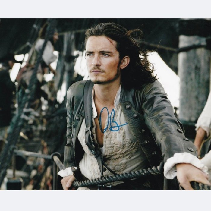 Pirates of the Caribbean - Signed by Orlando Bloom (Will Turner)