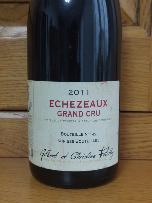 2011 Echezeaux Grand Cru - Domaine Gilbert et Christine Felettig - Bourgogne - 1 Pullo (0.75L)