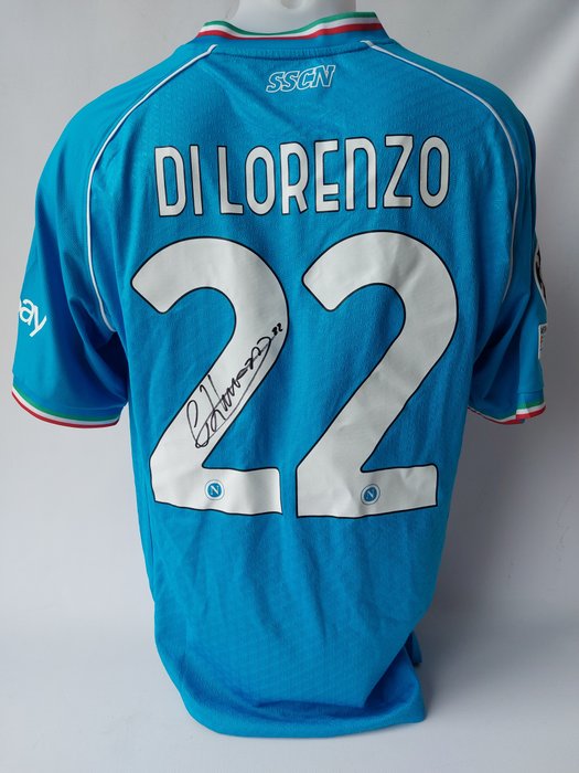 那不勒斯 - 欧洲冠军联赛 - Giovanni Di Lorenzo - 足球衫