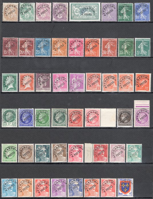 France 1922/1932 - Pre-cancelled between No. 39 and 118 N**, N*. Some good values. Superb quality. - Yvert