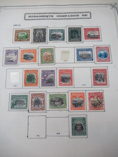 Mozambique  - postzegelverzameling