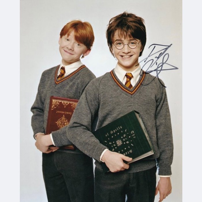 Harry Potter - Signed by Daniel Radcliffe (Harry)