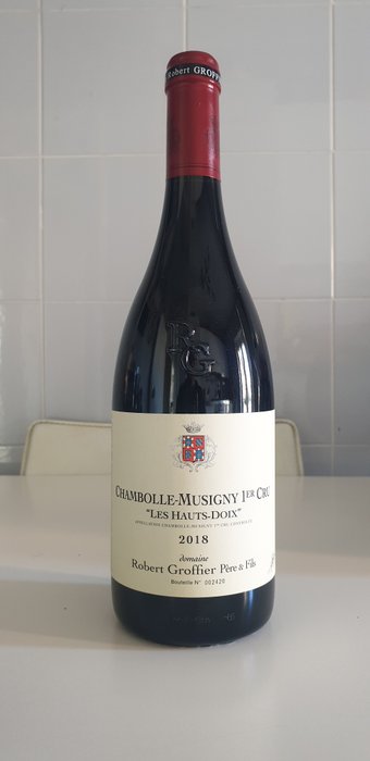 2018 Chambolle-Musigny 1° Cru "Les Hauts-Doix" - Domaine Robert Groffier - Bourgogne - 1 Flaske (0,75Â l)