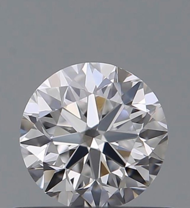1 pcs Diamante - 0.70 ct - Brilhante - F - VS1