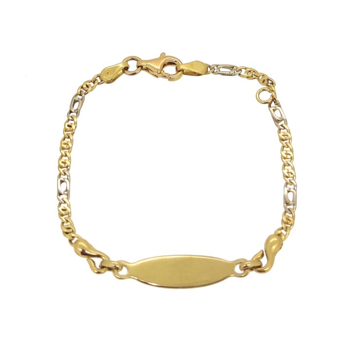 No Reserve Price - Bracelet - 18 kt. White gold, Yellow gold 