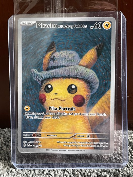 Pokémon - 1 Card - v Gogh - Pikachu
