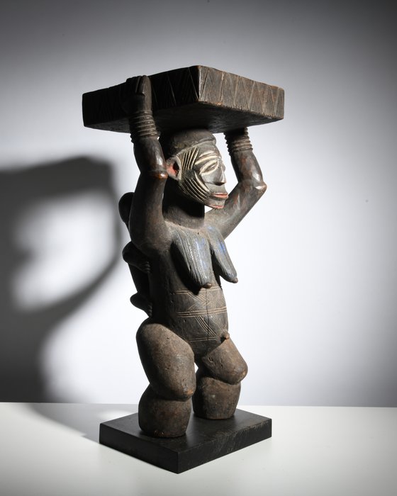 雕塑 - 伊肯加伊博人雕像 - 尼日利亚  (没有保留价)